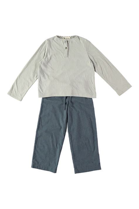 Pyjama Quattro En Coton Bio RISU RISU Du 2 Au 14 Ans Risu Risu