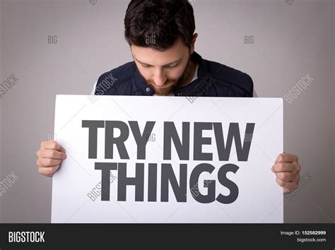 Try New Things Image & Photo (Free Trial) | Bigstock