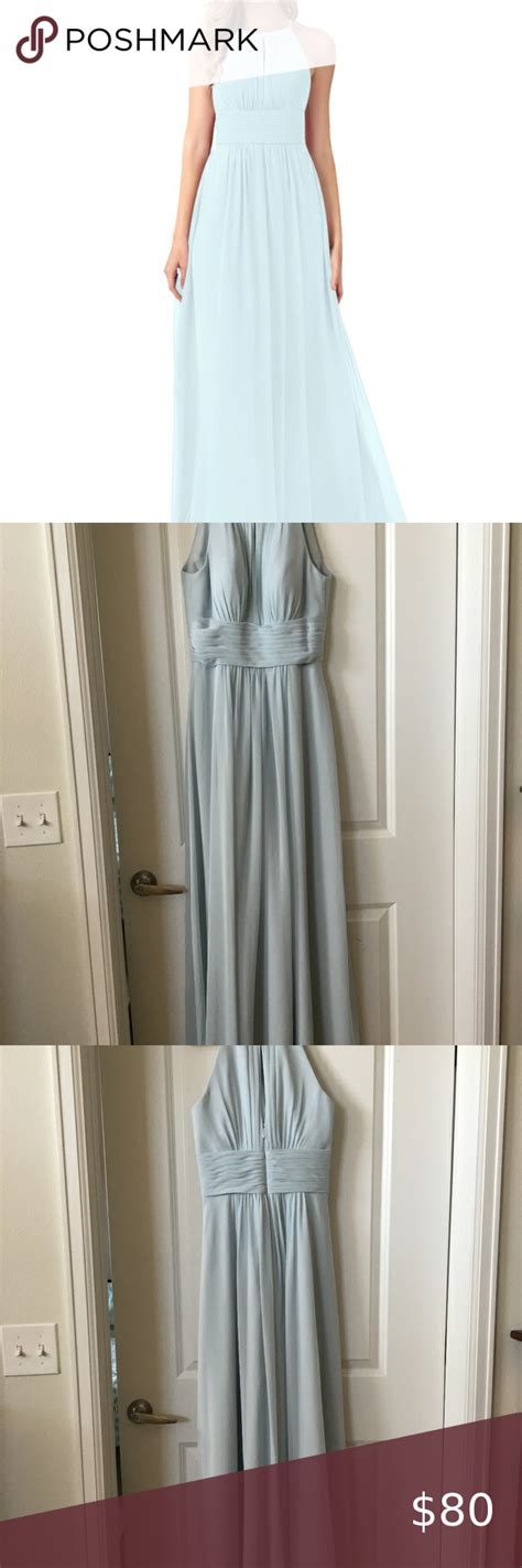 Azazie Bonnie Bridesmaid Dress Mist Blue Mist Bridesmaid Dress