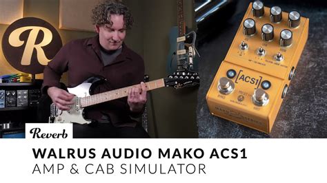 Walrus ACS1 Cab Simulator Tone Report Demo YouTube