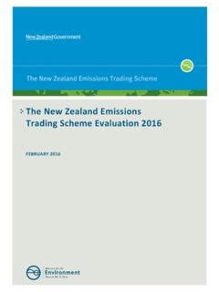 The New Zealand Emissions Trading Scheme The New Zealand Emissions