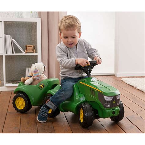 Porteur Rolly Mini Tracteur John Deere Avec Remorque Rolly Toys King