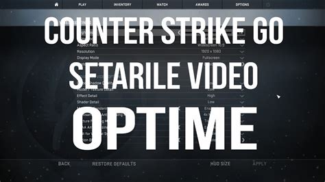 Counter Strike GO Cele Mai Bune Setari YouTube