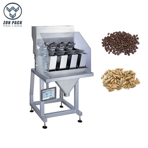 Automatic Linear Weigher For Coffee Bean Roasted Cashew Nut Packing