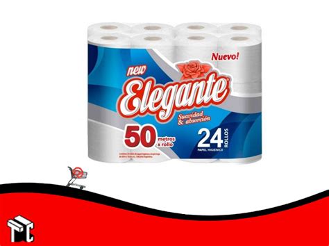 Papel Higienico Elegante Premium 24x50 Mts Elegante