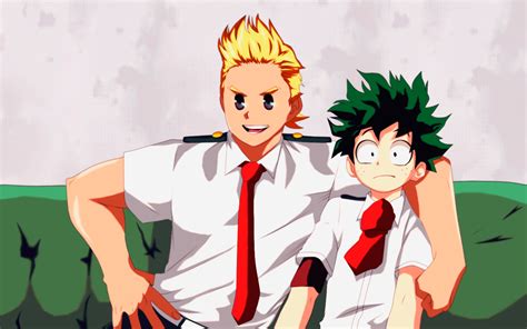 My Hero Academia Hd Izuku Midoriya Mirio Togata Hd Wallpaper Rare