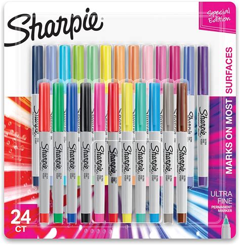 Sharpie Couleur Rafale Marqueurs Permanents Pointe Fine Couleurs