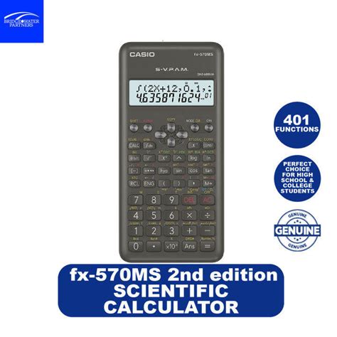 Casio Fx 570ms 2nd Edition Scientific Calculator Lazada Ph