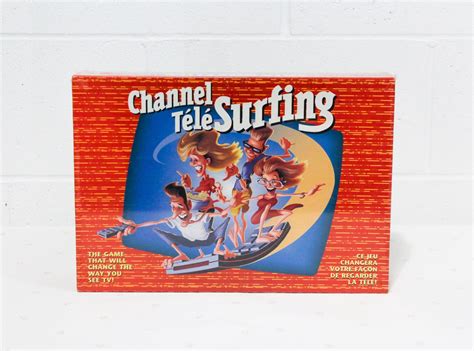 Channel Surfing Board Game 90s Vintage Games 90s Tv Game For Etsy