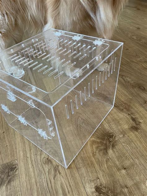 Clear Acrylic Hamster Cage For Ikea Kallax Pet Supplies Homes Other