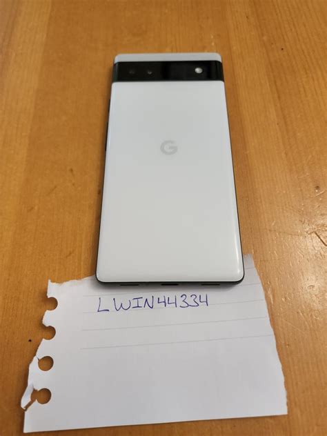 Google Pixel A Unlocked Chalk Gb Gb Gx As Lwin Swappa