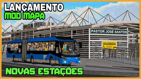 proton bus simulator lançamento mod mapa novas estações YouTube