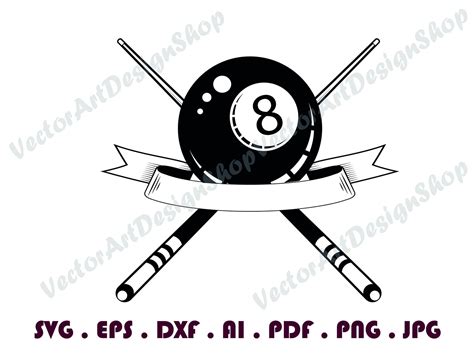 Billiards Svg Bundle Snooker Svg Pool Svg Billiards Etsy