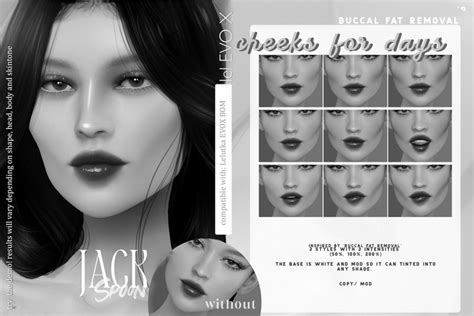 Second Life Marketplace Demo Jack Spoon Cheeks For Days Contour