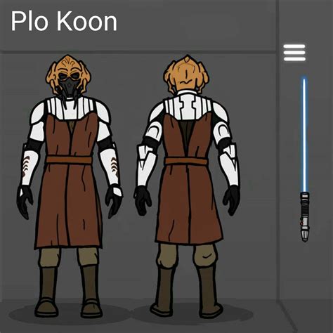 Plo Koon Clone Wars Armor