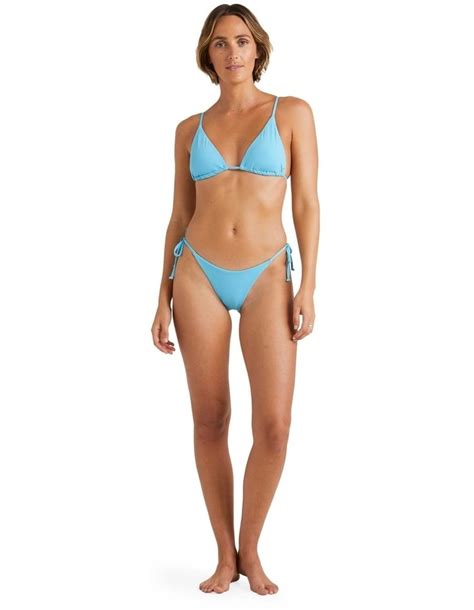 Billabong Sol Searcher Tie Side Hike Bikini Bottoms In Blue Myer