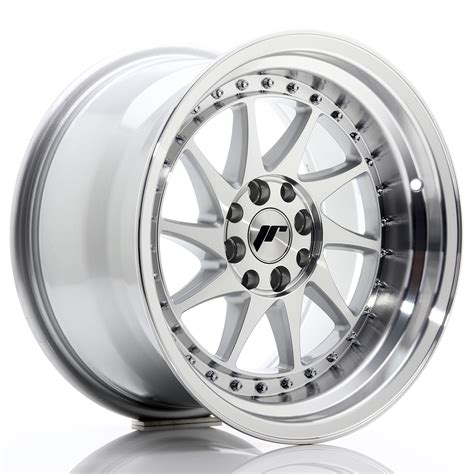 Jr Wheels Jr X Et X Silver Machined Face Jr