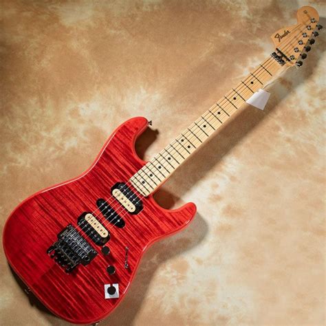 Fendermichiya Haruhata Stratocaster Trans Pink Tube 春畑道哉 シグネイチャーモデル