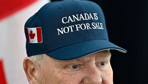 Doug Ford Sports Canada Is Not For Sale Cap For Tariff Talk With PM