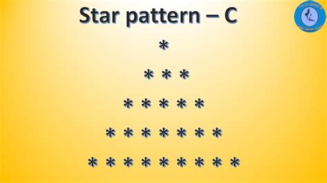 C Program To Print Full Pyramid Star Pattern Half Diamond YouTube