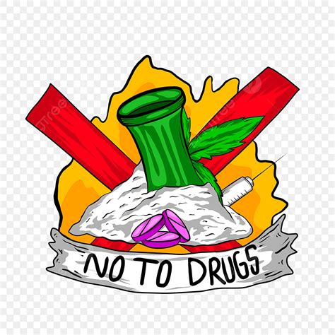 Drugs Clipart Transparent Background No To Drugs Art Design Stop