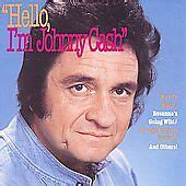 Hello I M Johnny Cash Sony Special Products By Johnny Cash CD Dec