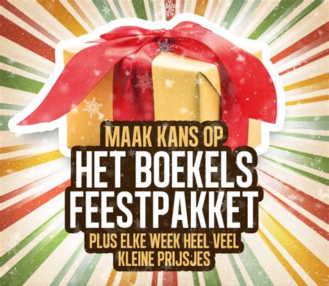 Winnen Het Boekels Feestpakket