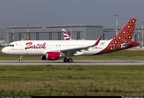 F WWBO Batik Air Airbus A320 214 WL Photo By Nicolas C Kaemmerer ID