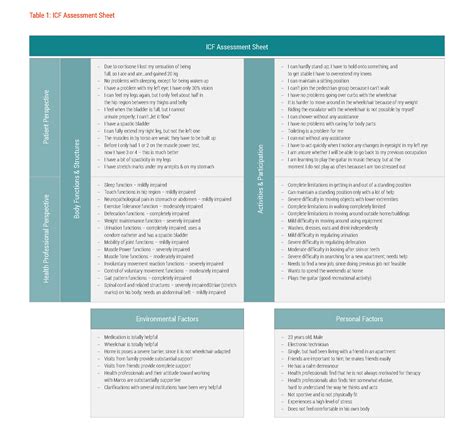 Icf Case Studies Assessment