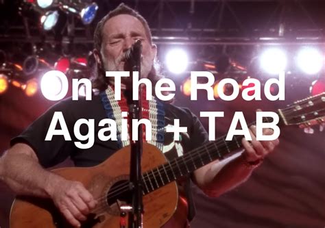 On The Road Again Willie Nelson Guitar Lesson With Tab Spytunes Lessons