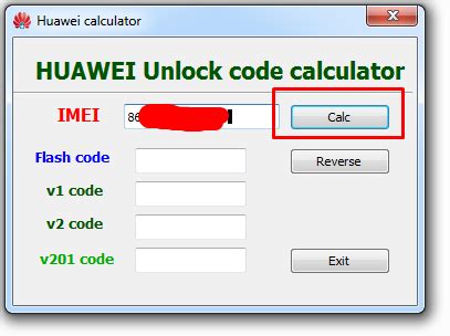 Huawei Code Calculator Paguv