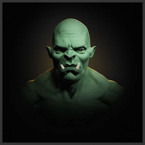 Artstation Head 70 An Hour Speed Sculpt