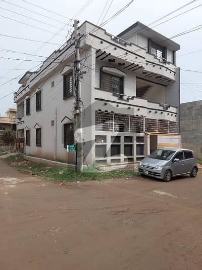 Marla Double Storey Brand New Corner House For Sale Ghauri Town Phase