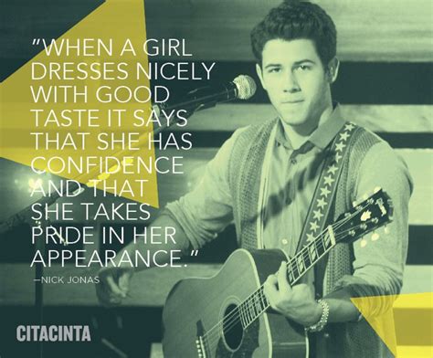 Nick Jonas About Taste