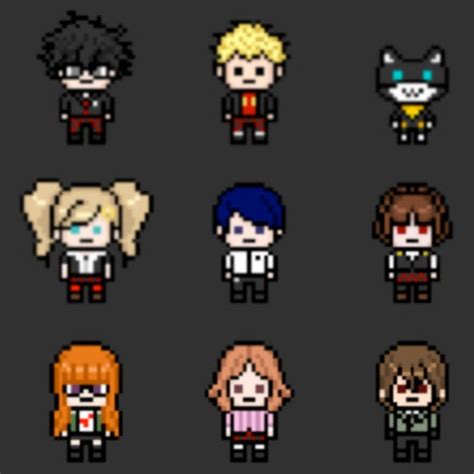 Danganronpa V3 Prologue 8 Bit Perler Sprites Etsy