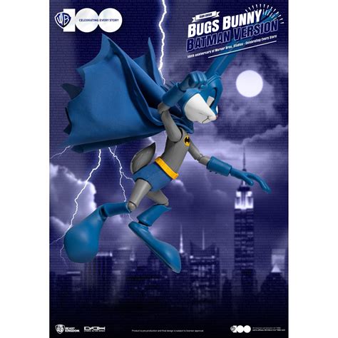 Wb Bugs Bunny Batman Version Dah B Dynamic Ction Heroes Action