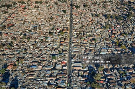 South Africa Gauteng Province Johannesburg Aerial View Of Alexandra