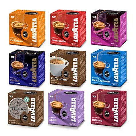 Lavazza A Modo Mio Coffee Capsules Caff Crema StarterSet With 9