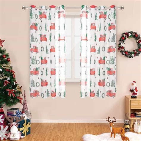 Christmas Curtains to Complete Your Home Decor