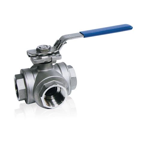 GENEBRE GLOBE 3V T Reduced Passage Ball Valve Waterfitters