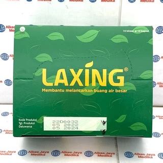 Jual Laxing Box Isi Strip Kapsul Membantu Melancarkan Bab