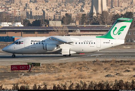 Ep Mor Mahan Air British Aerospace Avro Rj Photo By Dara Zarbaf Id