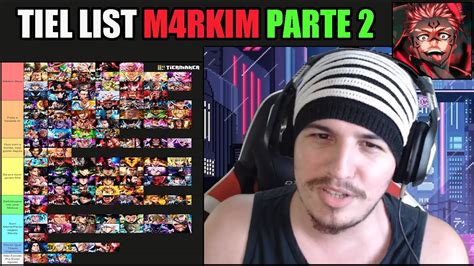 Tier List Do M Rkim Parte O Que Mudou Depois De Novas M Sicas