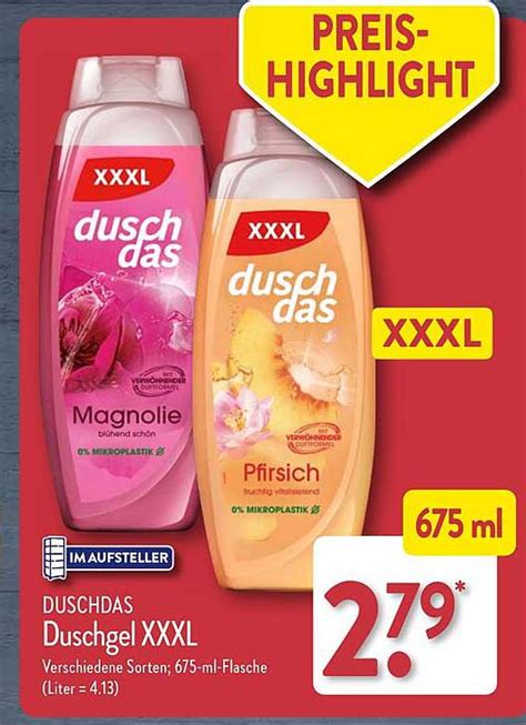 Duschdas Duschgel Xxl Angebot Bei Aldi Nord Prospekte De