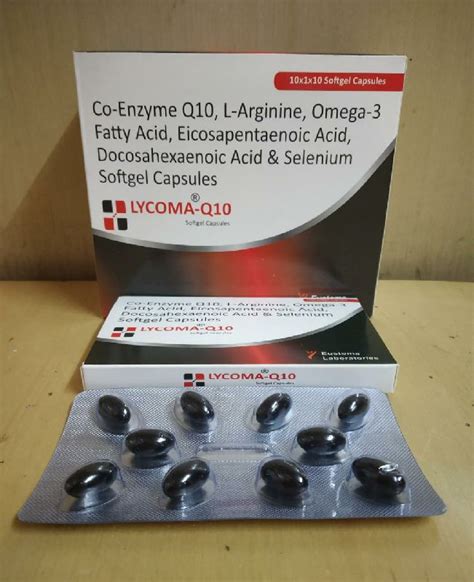 Co Enzyme Q L Arginine Omega Fatty Acid Eicosapentaenoic Acid