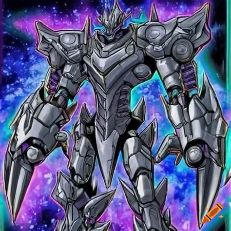 Highly Detailed Robot Knight Yugioh Card Art On Craiyon