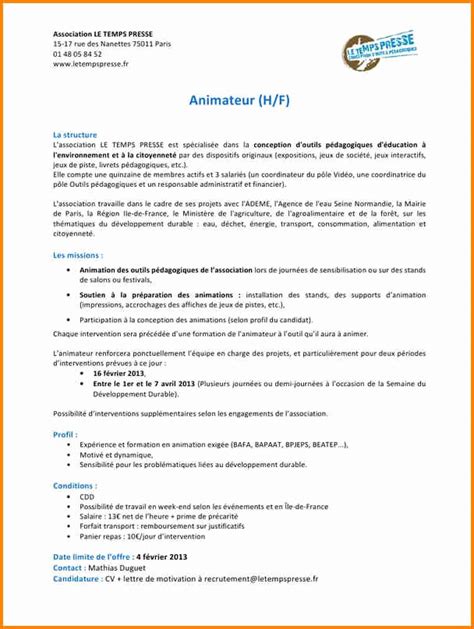 Lettre De Motivation Ministere Laboite Cv Fr