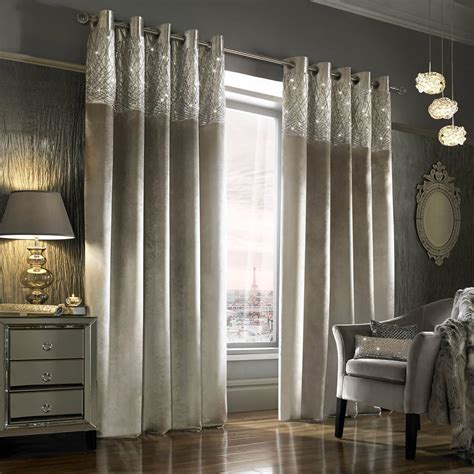 Esta Silver Curtains Justlinen