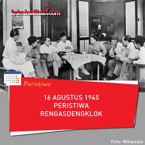 Peristiwa Rengasdengklok Adalah Peristiwa Penculikan Yang Dilakukan