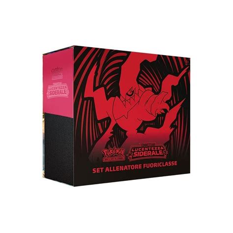 Pokemon Set Allenatore Fuoriclasse Spada E Scudo Lucentezza Siderale